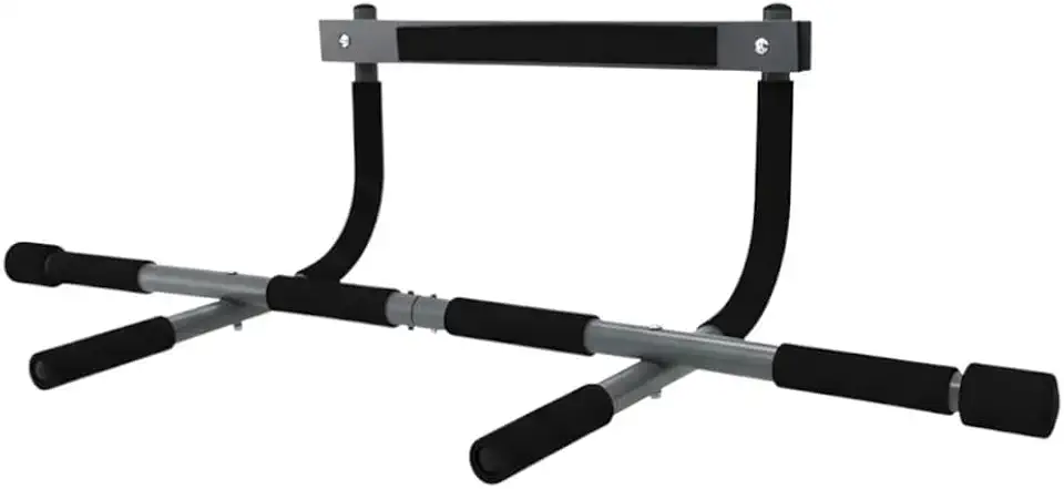 Barra Fixa Multifuncional Parede Porta Chão Academia Treino