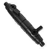 POPETPOP 水族館用水流調節バルブ付き水管快速接頭 クイックリリース設計 軽量コンパクト 対応 海水淡水両用 魚槽給水コントアダプター