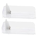 TOBBOMEY 2 Pièces Support Dexposition Automatique Transparent pour Cigarettes Présentoir Pratique pour Supermarchés et Commerces
