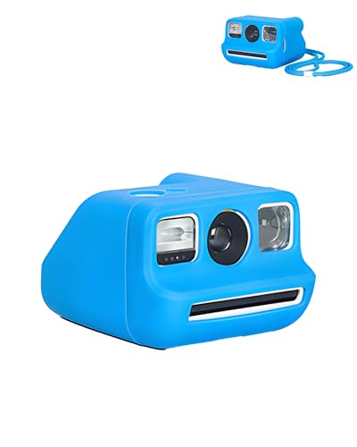 yystao Polaroid Go - Funda protectora de silicona para Polaroid Go (azul)