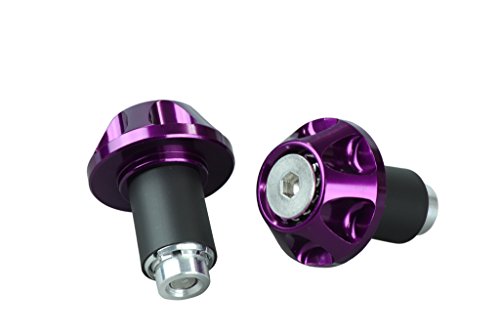 ポッシュ(POSH) ハンドルバーエンド グリップエンドキャップ(外径35.5mm) ハンドル内径14-19mm対応 ブルーベリー 031077-05