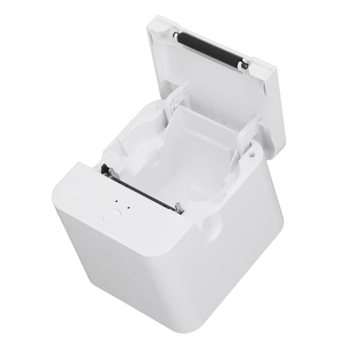 Vikye POS-Drucker, 58 Mm Bluetooth 4.0 USB-Thermo-Belegdrucker, Geräuscharmer Hochgeschwindigkeitsdruck, Restaurant-Küchendrucker für (EU-Stecker)