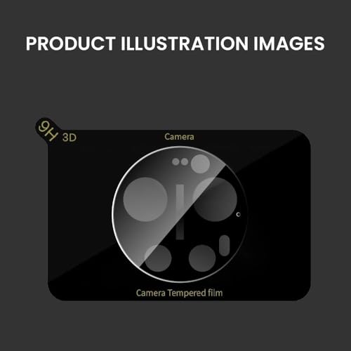 Image of ArmourPro Premium Camera Lens Protection Compatible with Xiaomi 17 Ultra (6.9 Inches) With Edge to Edge Full Camera Coverage | Black, Pack of 1