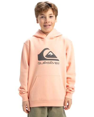 Quiksilver Big Logo - Sudadera con capucha - Niños 8 - 16 años - 10 - Rosa.