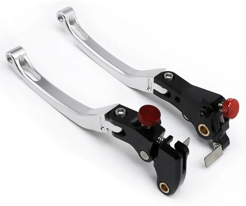 Fin des leviers lâches : leviers de frein RS660 2023 CNC alu argent