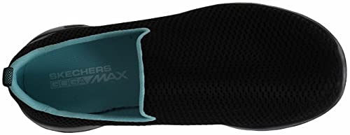 Image of Skechers Women's Go Joy Black /Aqua Walking Shoe 8 M US