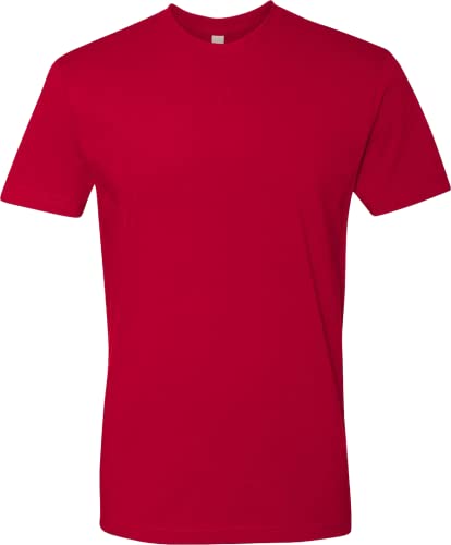 Next Level t-shirt ajusté manches courtes homme rouge petit