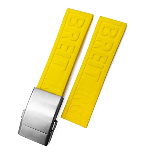 Bracelet montre caoutchouc 22mm pour Breitling Superocean