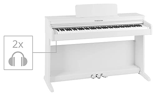 Steinmayer DP-321 WM piano numérique blanc mat - Les Beatles, Paul McCartney, John Lennon, RIngo Starr, George Harrison Steinmayer DP-321 WM piano numérique blanc mat – Image 8