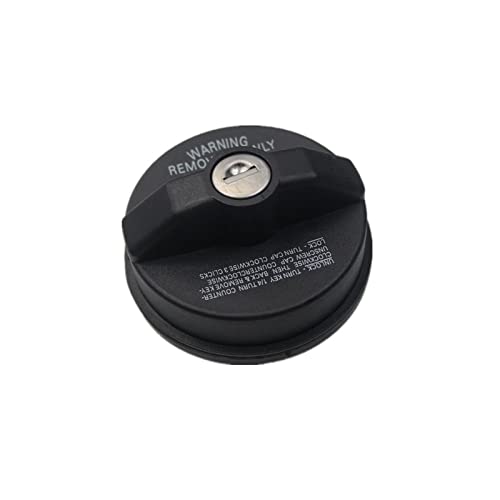 Tapa del tanque de combustible 77300/47020 Tapa del tanque de aceite del coche con llaves de bloqueo para Toyota Tundra Chevrolet Sequoia 10504 Cover