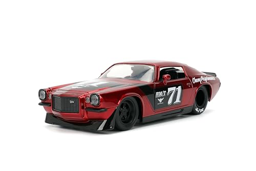 Jada Toys Bigtime Muscle 1:24 Chevy Camaro rojo miniatura 7