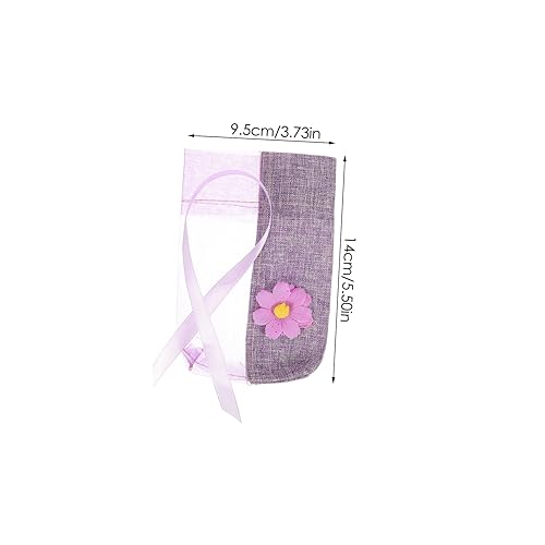 FUNOMOCYA 10pcs Bolsas de Saco de Fragancia de Lavanda miniatura 2