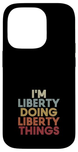 Liberty Name Liberty Personalized Name First Given �X�}�z�P�[�X iPhone 14 Pro �p