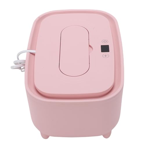 Chauffe-lingettes bébé à contrôle intelligent de la température rose