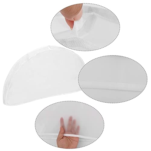 6PACK PEVA Garment Shoulder Covers for Clothes Clear Protective Shoulder Cover - Image 3