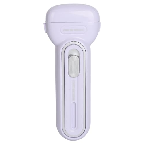 Electronic Foot Scrubber File, Foot Grinder Professional Multi Function for Salon (Purple)