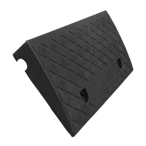 Rampa de Umbral Vehicular de Plástico Negra 50x27x9cm