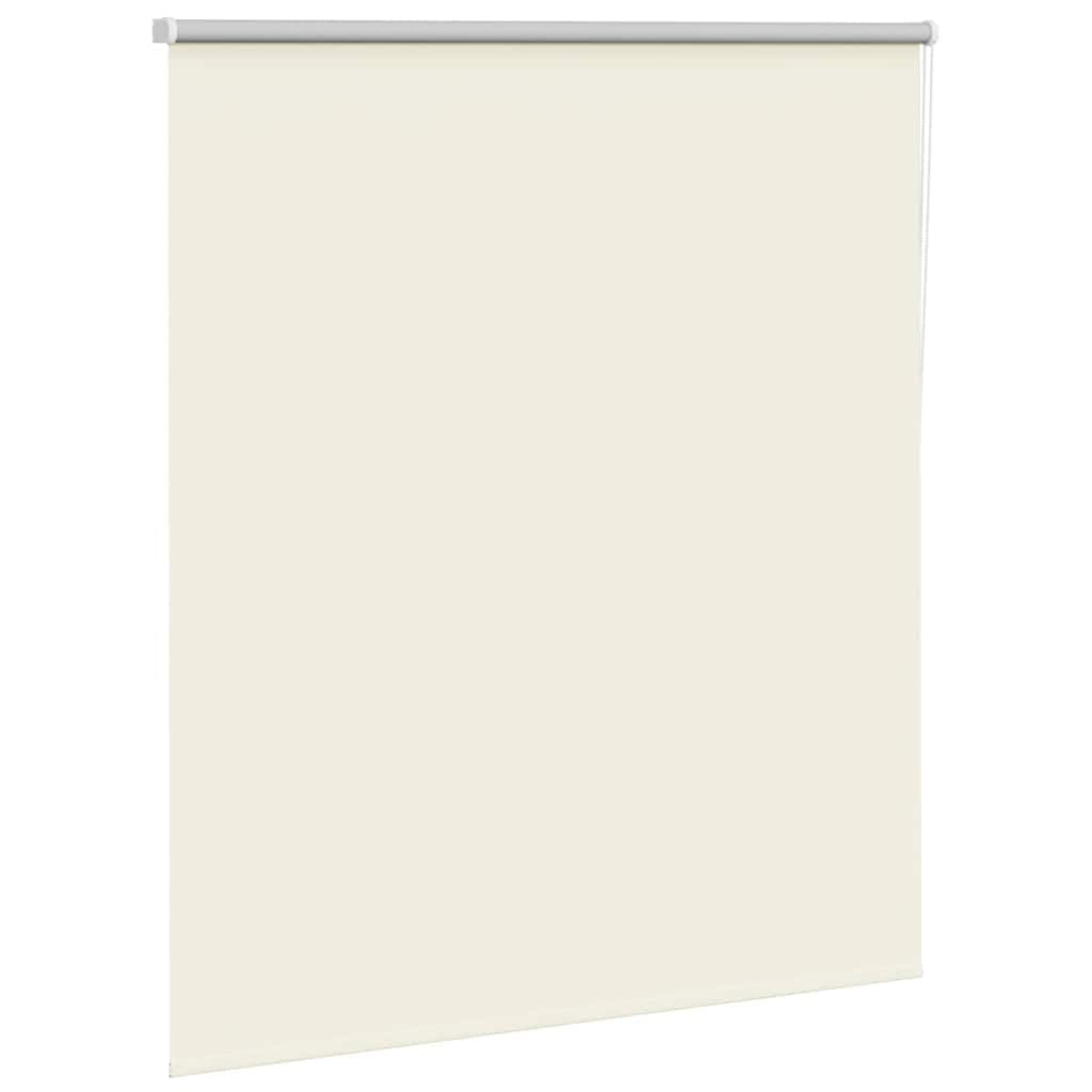 Verdunkelungsrollo, Elfenbeinfarben, 125 x 175 cm | 100 % Polyester, leicht zu reinigen, Wand- oder Fenstermontage, Kindersicherung