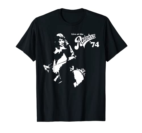 Image of Queen Official Live At The Rainbow 74 Freddie T-shirt T-Shirt