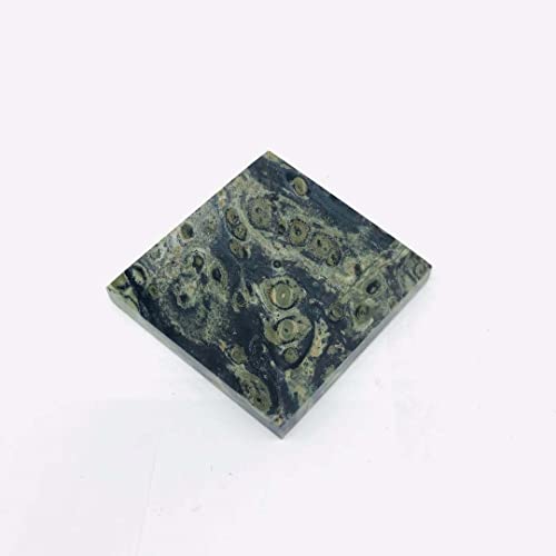 TGSYMTWA Joyería de Piedra Artesanía de Cristal Natural 7 Torre piramidal de malaquita Verde 50 mm 1 Pieza Hermosa Piedra de Cristal Natural Joyería de Piedra de Cristal