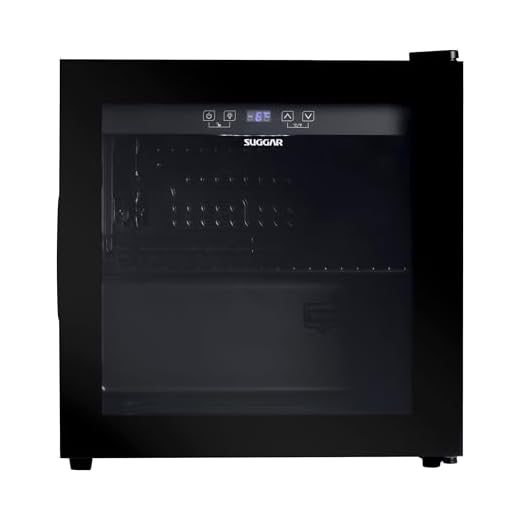 Cervejeira Suggar 48L 127V Preta com Porta de Vidro