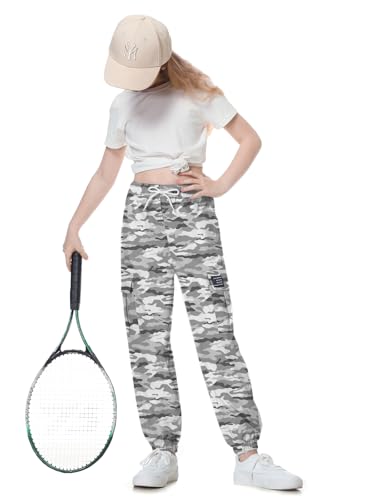 Image of SANGTREE Girls & Womens Printing Cargo Jogger Pants,6 Years - Women 2XL