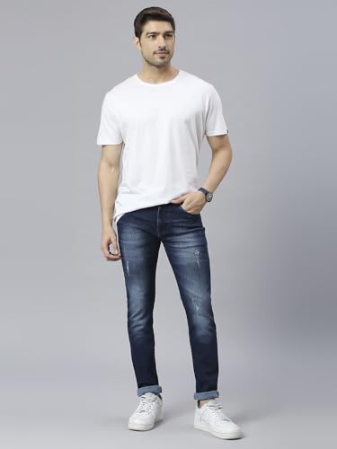 Image of Thomas Scott Men Thomas Scott Mens Solid Skinny Fit Jeans