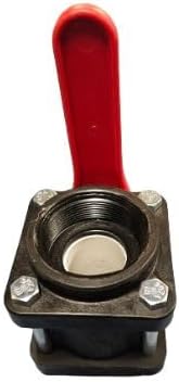 2" Standard Port Poly Bolted Ball Valve Female Pipe Thread FPT