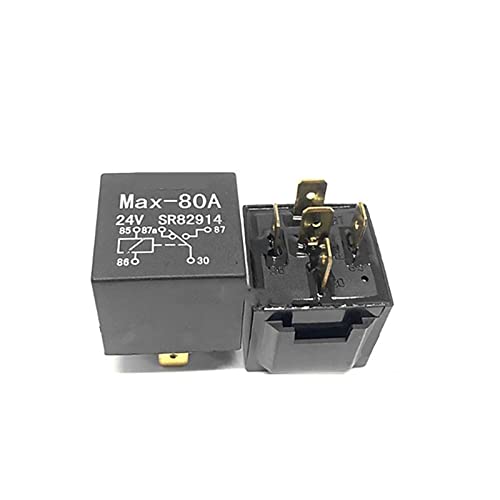5 uds General Auto 24V relé Max-80A SR82914 Max 80A SR82914 24VDC General JD1914 JD1912 24V 80A HKVF4 accesorios de coche(5pcs)