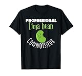 Funny Vegan Shirt - Lima Bean Connoisseur