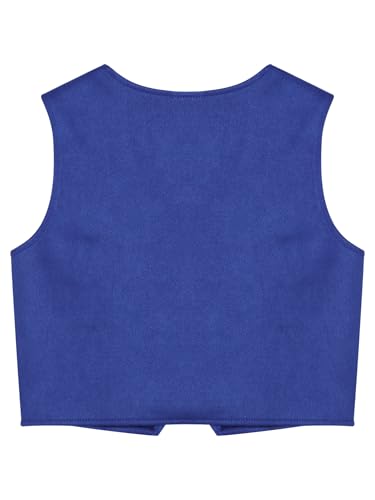 ACSUSS Hippie Girls Sleeveless V-Neck Tassels Jacket Western Cowboy Vest Cowgirl Open Front Fringed Waistcoat3