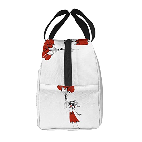 Daichi Miura 保冷ランチバッグ 保冷買い物カゴ用バッグ トート型 ショッピングバッグ 手提 エコバック 保温バック クーラーバッグ 肩掛け 鞄 防水 ランチバッグ 保温 保冷 弁当バッグ ランチトート プチバッグ 弁当袋 撥水 超軽量 通勤 通学 キャンプ アウトドア お花見 3枚目
