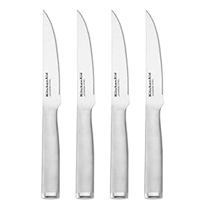 KitchenAid Gourmet Geschmiedetes Steakmesser-Set, 4-teilig