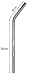 TUOREN Cowbell Mounting Clamp with 30 Degree Bent Arm Drum Set Clamp Percussion Accessory for Cowbell, Jam Blocks, Tambourine