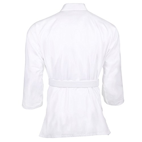 Fitst4 Karate Uniform With Belt 7.5Oz Lightweight Martial Arts Karate Gi For Adults & Kids White 00 #TOP4