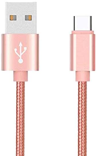 Câble Type C Rose pour Recharger votre Huawei Mate 20 Pro au Bureau