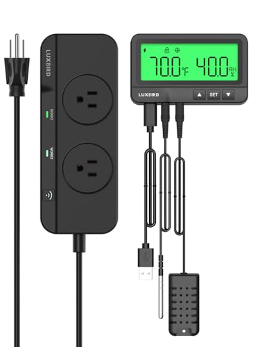 LUXBIRD WiFi Temperature and Humidity Controller