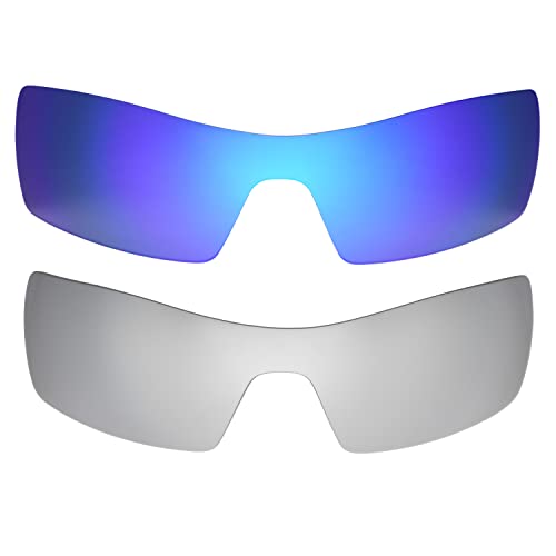Objectifs Oakleys Oil Rig bleu titane pour sublimer vos sorties et activités outdoor