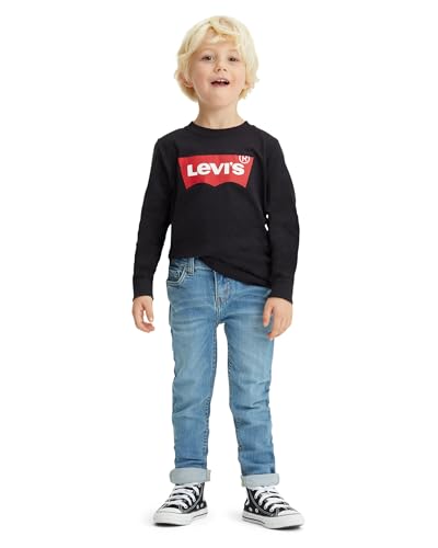 Levi'S Kids Lvb Skinny Taper Jeans Niños vaqueros elásticos con corte cónico moderno