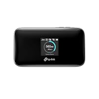 TP-Link M7750 Mobiler WLAN Router 4G LTE (Cat 12, bis zu 600 Mbit/s, Dualband-WLAN bis 1200 Mbit/s, 15 Std. Akkulaufzeit, bis zu 32 Geräte, entsperrt, internationales Roaming) – Ansicht 2