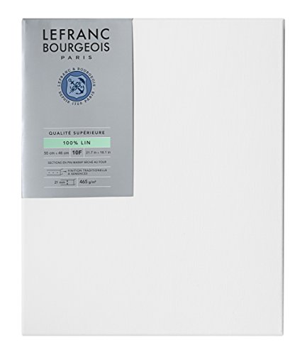 Lefranc Bourgeois Lienzo para pintar 10F, 55x46cm, Lino, Acrílica y Óleo, 1 unidad
