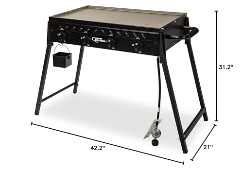 Country Smokers 10667 Csgdl0590 The Highland 4-Burner Portable Griddle thumb #7