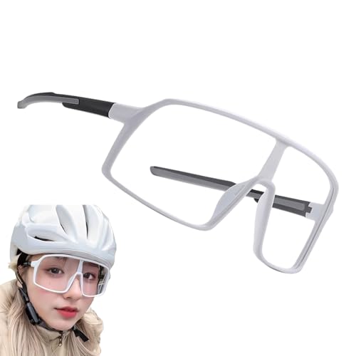 Gafas de seguridad fotocromáticas – Gafas de seguridad transparentes – Transición transparente que cambia de color a prueba de viento para deportes, ciclismo, al aire libre, correr, motocicleta