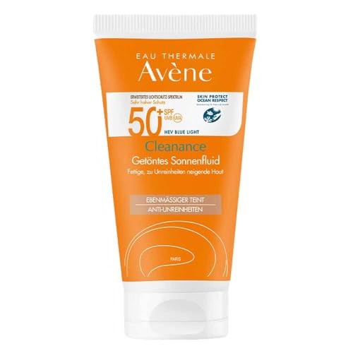 Avène Very High Protection Cleanance Tinted SPF50+ Sun Cream for Blemish-prone skin