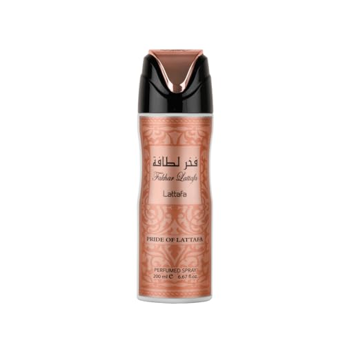 Lattafa Fahkar Lattafa Déodorant en spray parfumé, unisexe, 150 ml