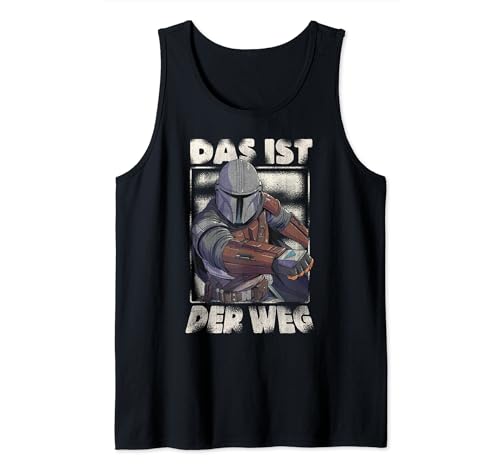 Camiseta The Mandalorian This Is The Way de tirantes para verano galáctico