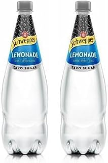 Schweppes Lemonade Zero 1.1L (Pack of 2)