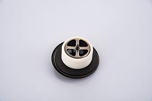 SIIKEYE Tub Drain with Bathtub Strainer, Cover, Trip Lever Overflow Face Plate and Screw