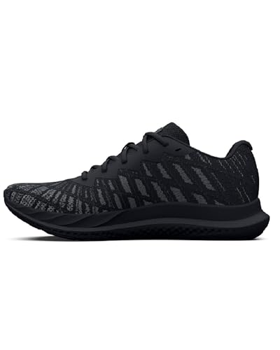 Under Armour Homme UA Charged Breeze 2 Rembourrage visuel, Black Black Black 3026135 002, 44 EU