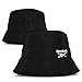 Reebok Classic Bucket Hat | Mens | Womens | Sun Protection | Athletic | Lightweight | Retro | Streetwear - Black